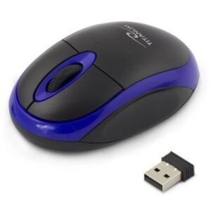 Mouse TITANUM Vulture, USB, Negru/Albastru