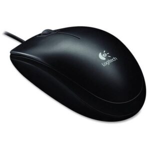 Mouse B100 OEM, optic USB, negru