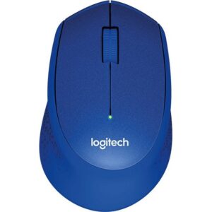 Mouse Logitech® M330 Silent Plus, IN-HOUSE/EMS 910-004910, NO LANG, EMEA, RETAIL, 2.4GHZ, M-R005, albastru