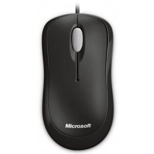 Mouse Basic, Wired, Optic, PS2/USB, Negru