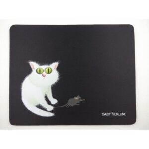 Mousepad SERIOUX MSP02 Black-White