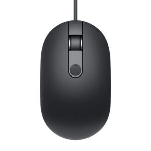 Mouse DELL cu cititor amprenta, model: MS819, NEGRU, USB