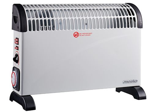 Convector electric Mesko MS7741W, 2000W, 3 trepte temperatura, termostat