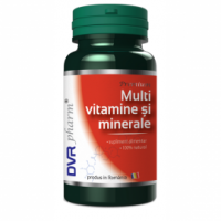 Multivitamine si minerale 60cps DVR PHARM