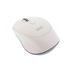 Mouse wireless Well model MWP201, Alb