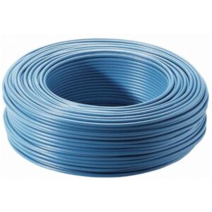 Rola 100m conductor litat din cupru MYF 4 (H07V-K) albastru