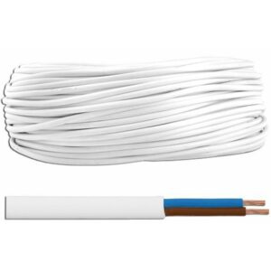 Rola 100m cablu electric litat (multifilar) de cupru MYYM / H05VV-F 2x1.5