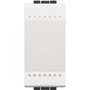Intrerupator simplu 1M Living Light Bticino N4001N, alb