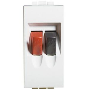 Priza home cinema 1 Modul Living Light Bticino N4294, alb