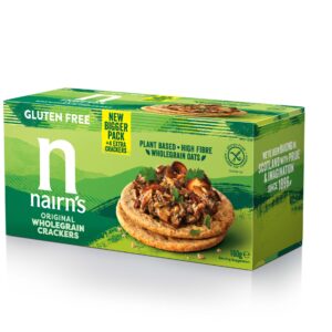 Crackers din Ovaz Integral Fara Gluten 160G Nairn's