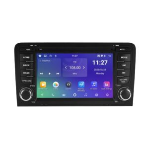 Navigatie dedicata cu Android Audi A3 (8P1) 2003 - 2013, 2GB RAM, Radio GPS Dual Zone, Display HD 7" Touchscreen, Internet Wi-Fi, Bluetooth, MirrorLink, USB