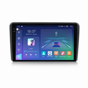 Navigatie dedicata cu Android Audi A3 (8P1) 2003 - 2013, 4GB RAM, Radio GPS Dual Zone, Display 2K QLED 9.5" Touchscreen, Internet Wi-Fi si slot SIM 4G, Bluetooth, MirrorLink, USB