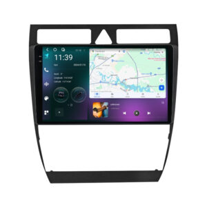 Navigatie dedicata cu Android Audi A6 (C5) 1997 - 2005, 12GB RAM, Radio GPS Dual Zone, Display 2K QLED 9.5" Touchscreen, Internet Wi-Fi si slot SIM 4G, Bluetooth, MirrorLink, USB