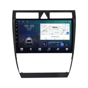 Navigatie dedicata cu Android Audi A6 (C5) 1997 - 2005, 2GB RAM, Radio GPS Dual Zone, Display HD QLED 9" Touchscreen, Internet Wi-Fi si slot SIM 4G, Bluetooth, MirrorLink, USB