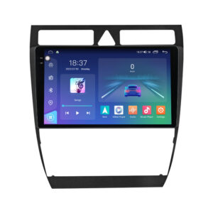 Navigatie dedicata cu Android Audi A6 (C5) 1997 - 2005, 4GB RAM, Radio GPS Dual Zone, Display 2K QLED 9.5" Touchscreen, Internet Wi-Fi si slot SIM 4G, Bluetooth, MirrorLink, USB