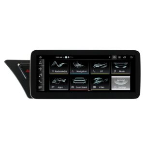 Navigatie dedicata cu Android Audi Q5 (8R) 2008 - 2017 fara navigatie originala, 6GB RAM, Radio GPS Dual Zone, Display QLED 12.3" Touchscreen, Internet Wi-Fi si slot SIM 4G, Bluetooth, MirrorLink, USB