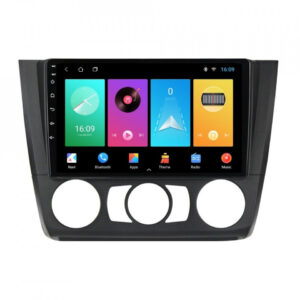 Navigatie dedicata cu Android BMW Seria 1 (E81 / E87) 2007 - 2013, clima manuala, 2GB RAM, Radio GPS Dual Zone, Display HD IPS 9" Touchscreen, Internet Wi-Fi, Bluetooth, MirrorLink, USB