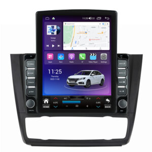Navigatie dedicata cu Android BMW Seria 1 (E81 / E87) 2007 - 2013, clima automata, 4GB RAM, Radio GPS Dual Zone, Touchscreen IPS 9.7" HD tip Tesla, Internet Wi-Fi si slot SIM 4G, Bluetooth, MirrorLink, USB