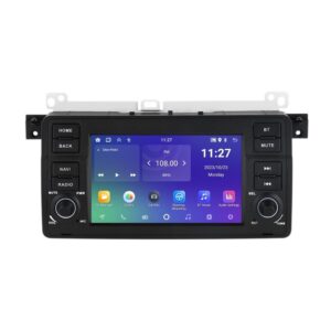 Navigatie dedicata cu Android BMW Seria 3 (E46) 1997 - 2005, 2GB RAM, Radio GPS Dual Zone, Display HD IPS 7" Touchscreen, Internet Wi-Fi, Bluetooth, MirrorLink, USB