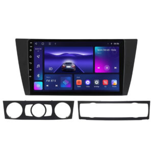 Navigatie dedicata cu Android BMW Seria 3 (E90) 2004 - 2013, 3GB RAM, Radio GPS Dual Zone, Display HD QLED 9" Touchscreen, Internet Wi-Fi si slot SIM 4G, Bluetooth, MirrorLink, USB