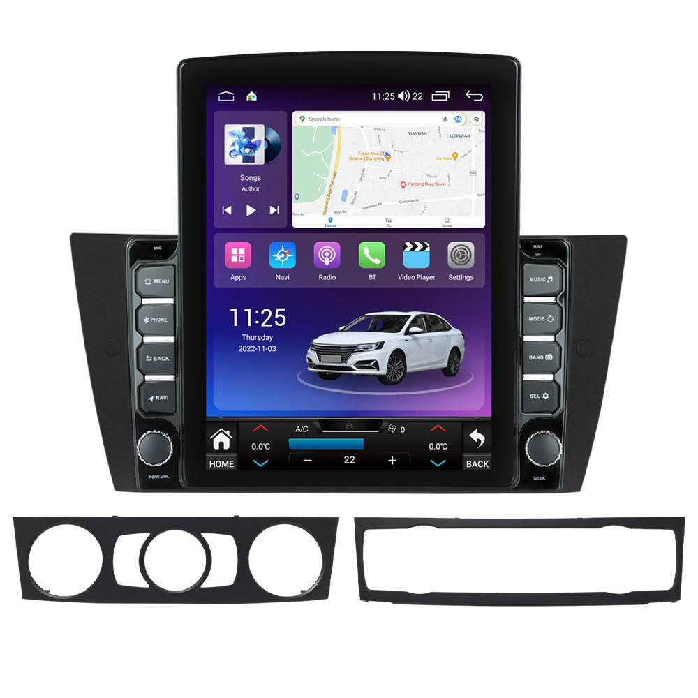 Navigatie dedicata cu Android BMW Seria 3 (E90) 2004 - 2013, 8GB RAM, Radio GPS Dual Zone, Touchscreen IPS 9.7" HD tip Tesla, Internet Wi-Fi si slot SIM 4G, Bluetooth, MirrorLink, USB