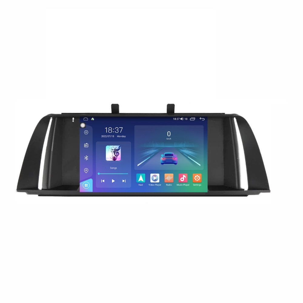 Navigatie dedicata cu Android BMW Seria 5 (F10) 2009 - 2012, 4GB RAM, Radio GPS Dual Zone, Display 2K QLED 9.5" Touchscreen, Internet Wi-Fi si slot SIM 4G, Bluetooth, MirrorLink, USB