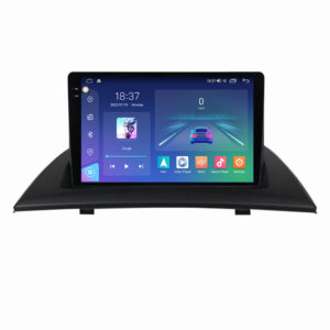 Navigatie dedicata cu Android BMW X3 (E83) 2003 - 2011, 4GB RAM, Radio GPS Dual Zone, Display 2K QLED 9.5" Touchscreen, Internet Wi-Fi si slot SIM 4G, Bluetooth, MirrorLink, USB