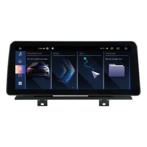 Navigatie dedicata cu Android BMW X3 (G01) 2017 - 2021 cu navigatie NBT EVO, 6GB RAM, Radio GPS Dual Zone, Display QLED 12.3" Touchscreen, Internet Wi-Fi si slot SIM 4G, Bluetooth, MirrorLink, USB