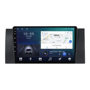 Navigatie dedicata cu Android BMW X5 (E53) 2000 - 2006, 2GB RAM, Radio GPS Dual Zone, Display HD QLED 9" Touchscreen, Internet Wi-Fi si slot SIM 4G, Bluetooth, MirrorLink, USB