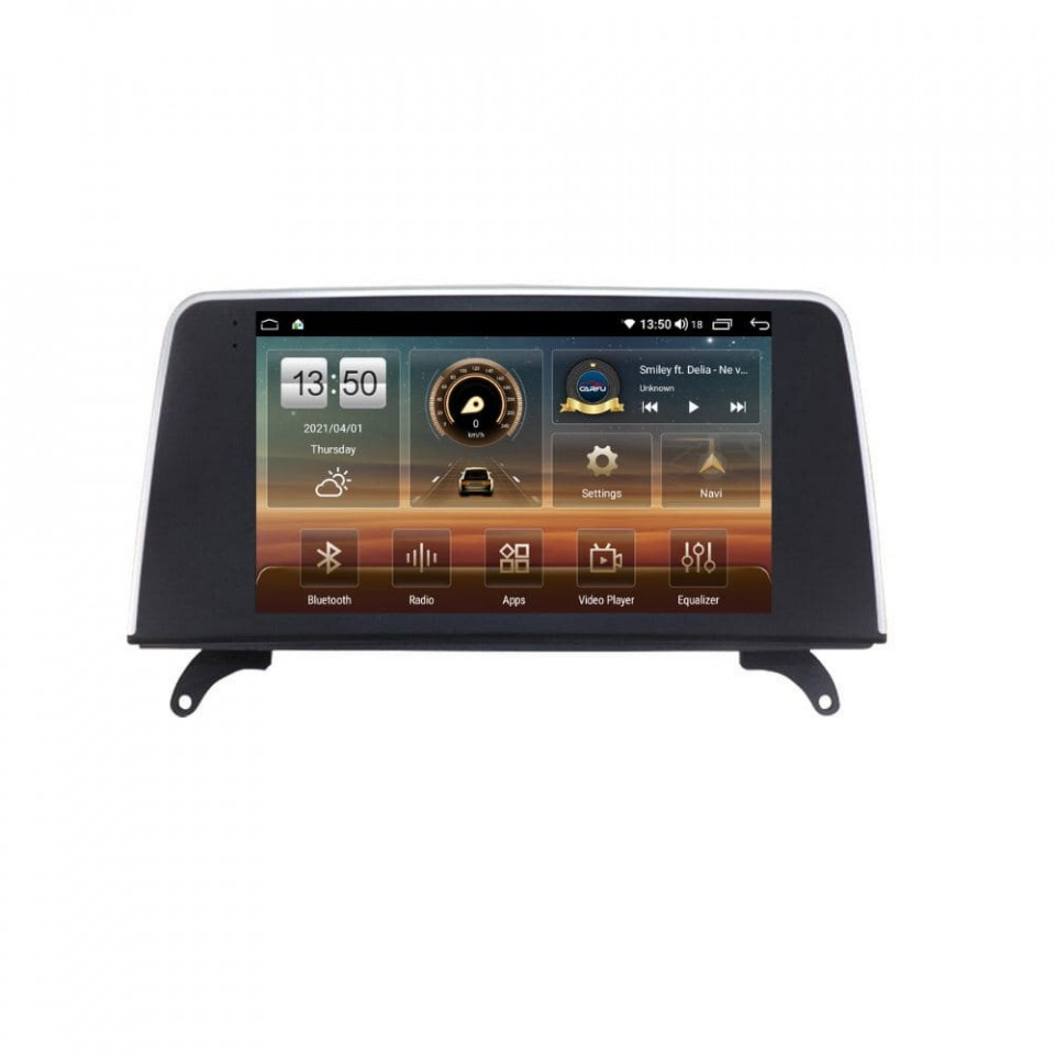 Navigatie dedicata cu Android BMW X6 (E71) 2007 - 2014, 4GB RAM, Radio GPS Dual Zone, Display HD QLED 9" Touchscreen, Internet Wi-Fi si slot SIM 4G, Bluetooth, MirrorLink, USB