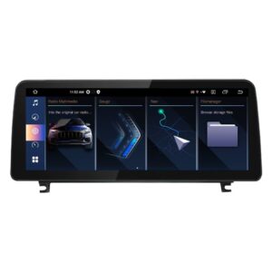 Navigatie dedicata cu Android BMW Z4 (E89) 2009 - 2016 cu navigatie CIC, 6GB RAM, Radio GPS Dual Zone, Display QLED 12.3" Touchscreen, Internet Wi-Fi si slot SIM 4G, Bluetooth, MirrorLink, USB