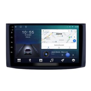 Navigatie dedicata cu Android Chevrolet Aveo 2006 - 2011, 2GB RAM, Radio GPS Dual Zone, Display HD QLED 9" Touchscreen, Internet Wi-Fi si slot SIM 4G, Bluetooth, MirrorLink, USB