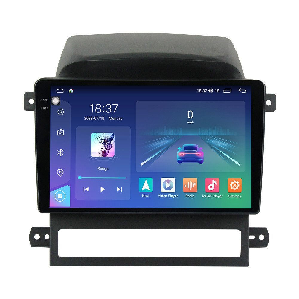 Navigatie dedicata cu Android Chevrolet Captiva 2006 - 2011, 8GB RAM, Radio GPS Dual Zone, Display 2K QLED 9.5" Touchscreen, Internet Wi-Fi si slot SIM 4G, Bluetooth, MirrorLink, USB
