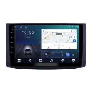 Navigatie dedicata cu Android Chevrolet Kalos 2006 - 2011, 2GB RAM, Radio GPS Dual Zone, Display HD QLED 9" Touchscreen, Internet Wi-Fi si slot SIM 4G, Bluetooth, MirrorLink, USB