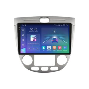 Navigatie dedicata cu Android Chevrolet Lacetti 2003 - 2010, clima automata, 8GB RAM, Radio GPS Dual Zone, Display 2K QLED 9.5" Touchscreen, Internet Wi-Fi si slot SIM 4G, Bluetooth, MirrorLink, USB