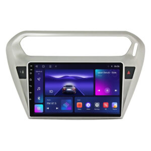 Navigatie dedicata cu Android Citroen C-Elysee 2012 - 2021, 3GB RAM, Radio GPS Dual Zone, Display HD QLED 9" Touchscreen, Internet Wi-Fi si slot SIM 4G, Bluetooth, MirrorLink, USB