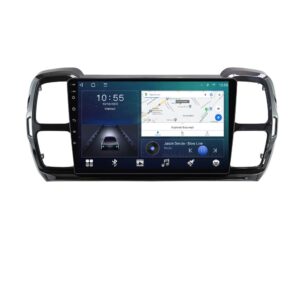 Navigatie dedicata cu Android Citroen C5 Aircross dupa 2018, 2GB RAM, Radio GPS Dual Zone, Display HD QLED 9" Touchscreen, Internet Wi-Fi si slot SIM 4G, Bluetooth, MirrorLink, USB