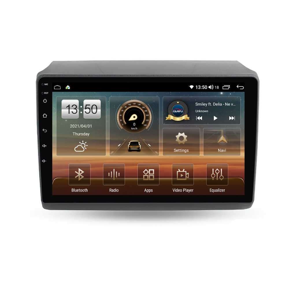 Navigatie dedicata cu Android Citroen Jumper dupa 2006 cu navigatie originala, 4GB RAM, Radio GPS Dual Zone, Display HD QLED 9" Touchscreen, Internet Wi-Fi si slot SIM 4G, Bluetooth, MirrorLink, USB
