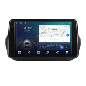 Navigatie dedicata cu Android Citroen Nemo 2008 - 2018, 2GB RAM, Radio GPS Dual Zone, Display HD QLED 9" Touchscreen, Internet Wi-Fi si slot SIM 4G, Bluetooth, MirrorLink, USB