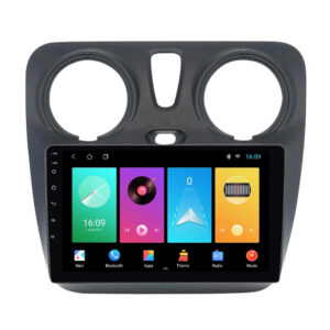 Navigatie dedicata cu Android Dacia Dokker dupa 2012, 1GB RAM, Radio GPS Dual Zone, Display HD IPS 9" Touchscreen, Internet Wi-Fi, Bluetooth, MirrorLink, USB