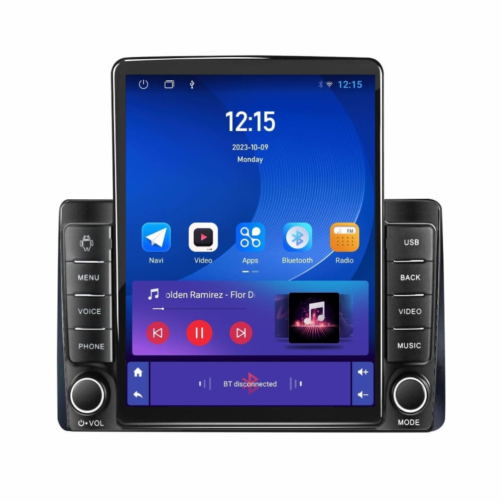 Navigatie dedicata cu Android Dacia Duster II 2018 - 2022, 1GB RAM, Radio GPS Dual Zone, Touchscreen IPS 9.7" HD tip Tesla, Internet Wi-Fi, Bluetooth, MirrorLink, USB