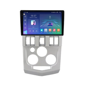 Navigatie dedicata cu Android Dacia Logan I 2004 - 2008, 4GB RAM, Radio GPS Dual Zone, Display 2K QLED 9.5" Touchscreen, Internet Wi-Fi si slot SIM 4G, Bluetooth, MirrorLink, USB