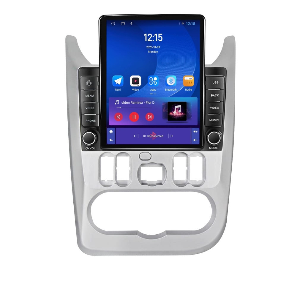 Navigatie dedicata cu Android Dacia Logan I 2008 - 2013, 1GB RAM, Radio GPS Dual Zone, Touchscreen IPS 9.7" HD tip Tesla, Internet Wi-Fi, Bluetooth, MirrorLink, USB