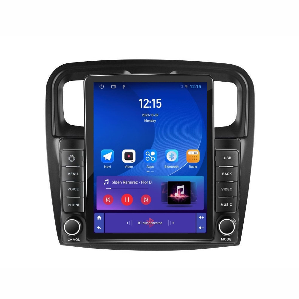 Navigatie dedicata cu Android Dacia Logan II 2012 - 2020, 1GB RAM, Radio GPS Dual Zone, Touchscreen IPS 9.7" HD tip Tesla, Internet Wi-Fi, Bluetooth, MirrorLink, USB