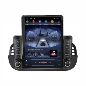 Navigatie dedicata cu Android Fiat 500 2007 - 2015, negru, 2GB RAM, Radio GPS Dual Zone, Touchscreen IPS 9.7" HD tip Tesla, Internet Wi-Fi, Bluetooth, MirrorLink, USB