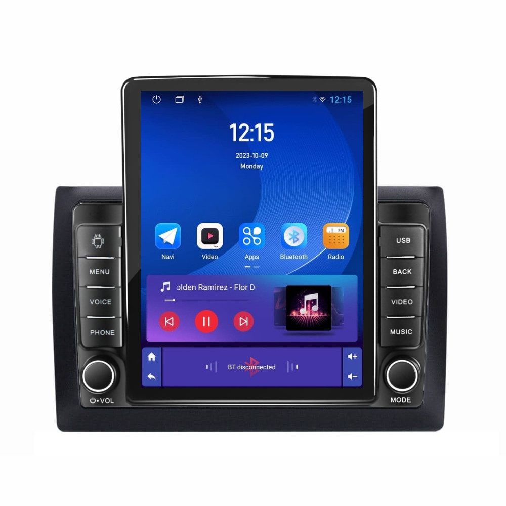 Navigatie dedicata cu Android Fiat Stilo 2001 - 2011, 1GB RAM, Radio GPS Dual Zone, Touchscreen IPS 9.7" HD tip Tesla, Internet Wi-Fi, Bluetooth, MirrorLink, USB