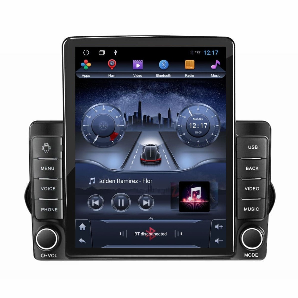 Navigatie dedicata cu Android Fiat Tipo dupa 2015, 2GB RAM, Radio GPS Dual Zone, Touchscreen IPS 9.7" HD tip Tesla, Internet Wi-Fi, Bluetooth, MirrorLink, USB