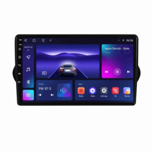 Navigatie dedicata cu Android Fiat Tipo dupa 2015, 3GB RAM, Radio GPS Dual Zone, Display HD QLED 9" Touchscreen, Internet Wi-Fi si slot SIM 4G, Bluetooth, MirrorLink, USB