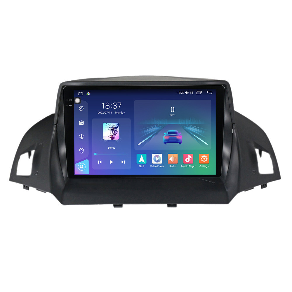 Navigatie dedicata cu Android Ford C-Max II / Grand C-Max 2010 - 2019, 4GB RAM, Radio GPS Dual Zone, Display 2K QLED 9.5" Touchscreen, Internet Wi-Fi si slot SIM 4G, Bluetooth, MirrorLink, USB
