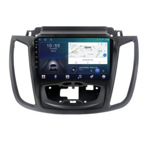 Navigatie dedicata cu Android Ford C-Max II / Grand C-Max 2010 - 2019 cu navigatie originala, 2GB RAM, Radio GPS Dual Zone, Display HD QLED 9" Touchscreen, Internet Wi-Fi si slot SIM 4G, Bluetooth, MirrorLink, USB